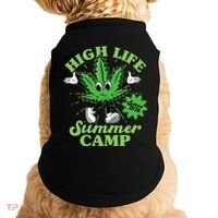 Retro High Life Summer Camp Since 1978 Doggie Tank thumb 0