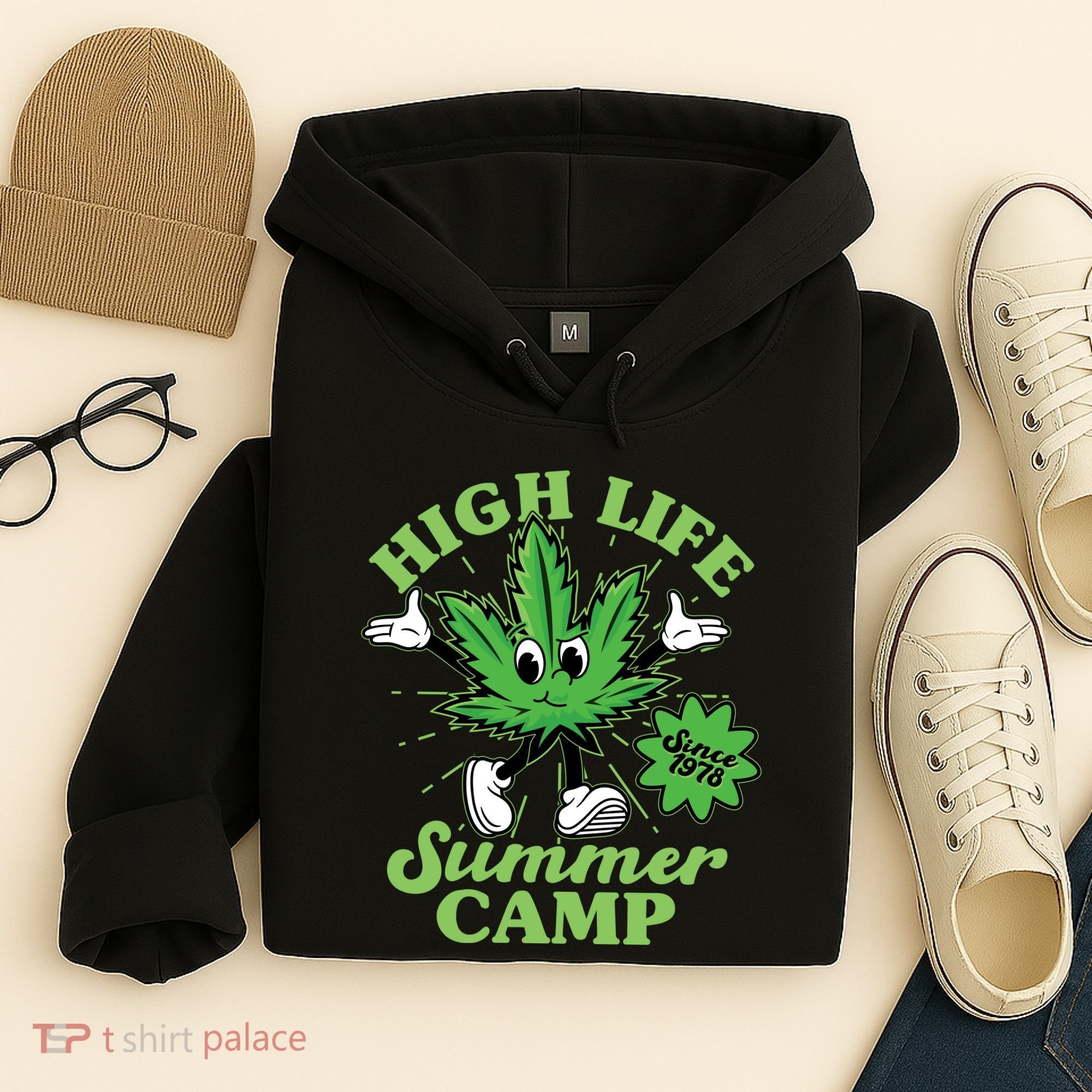 Retro High Life Summer Camp Since 1978 Hoodie