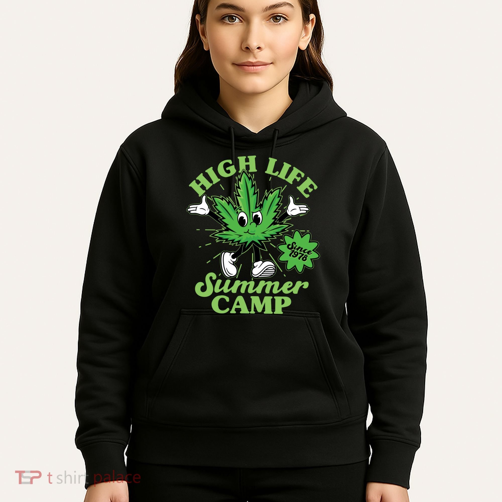 Retro High Life Summer Camp Since 1978 Hoodie