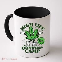 Retro High Life Summer Camp Since 1978 Coffee Mug thumb 0