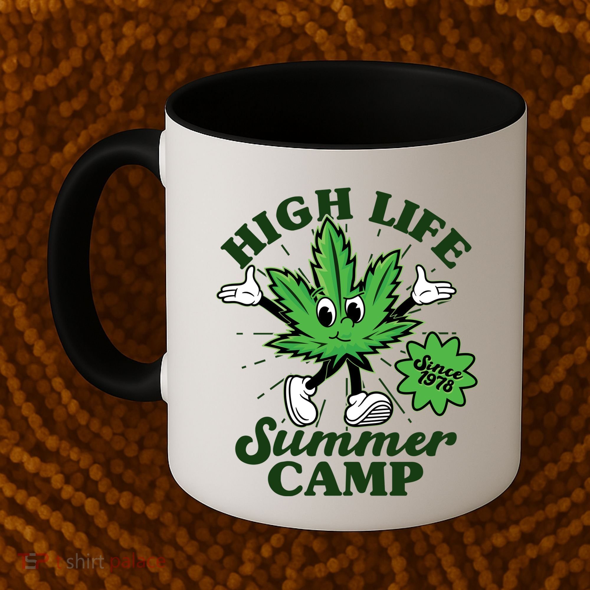 Retro High Life Summer Camp Since 1978 Coffee Mug