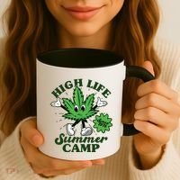 Retro High Life Summer Camp Since 1978 Coffee Mug thumb 3