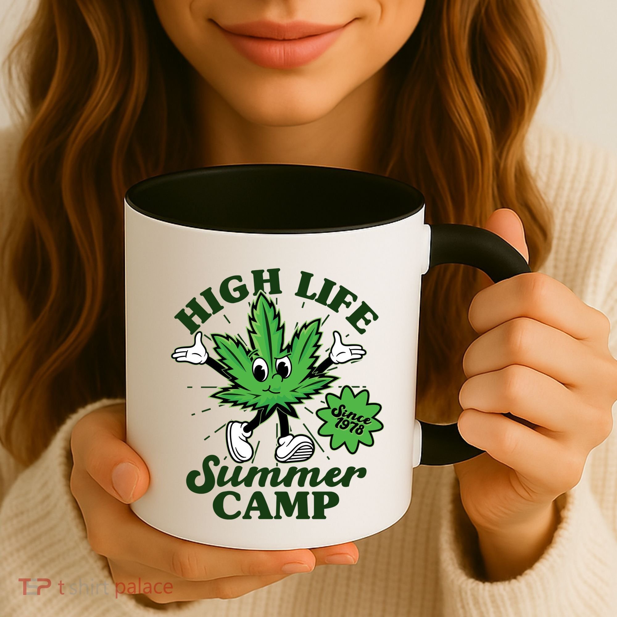 Retro High Life Summer Camp Since 1978 Coffee Mug