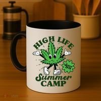 Retro High Life Summer Camp Since 1978 Coffee Mug thumb 4