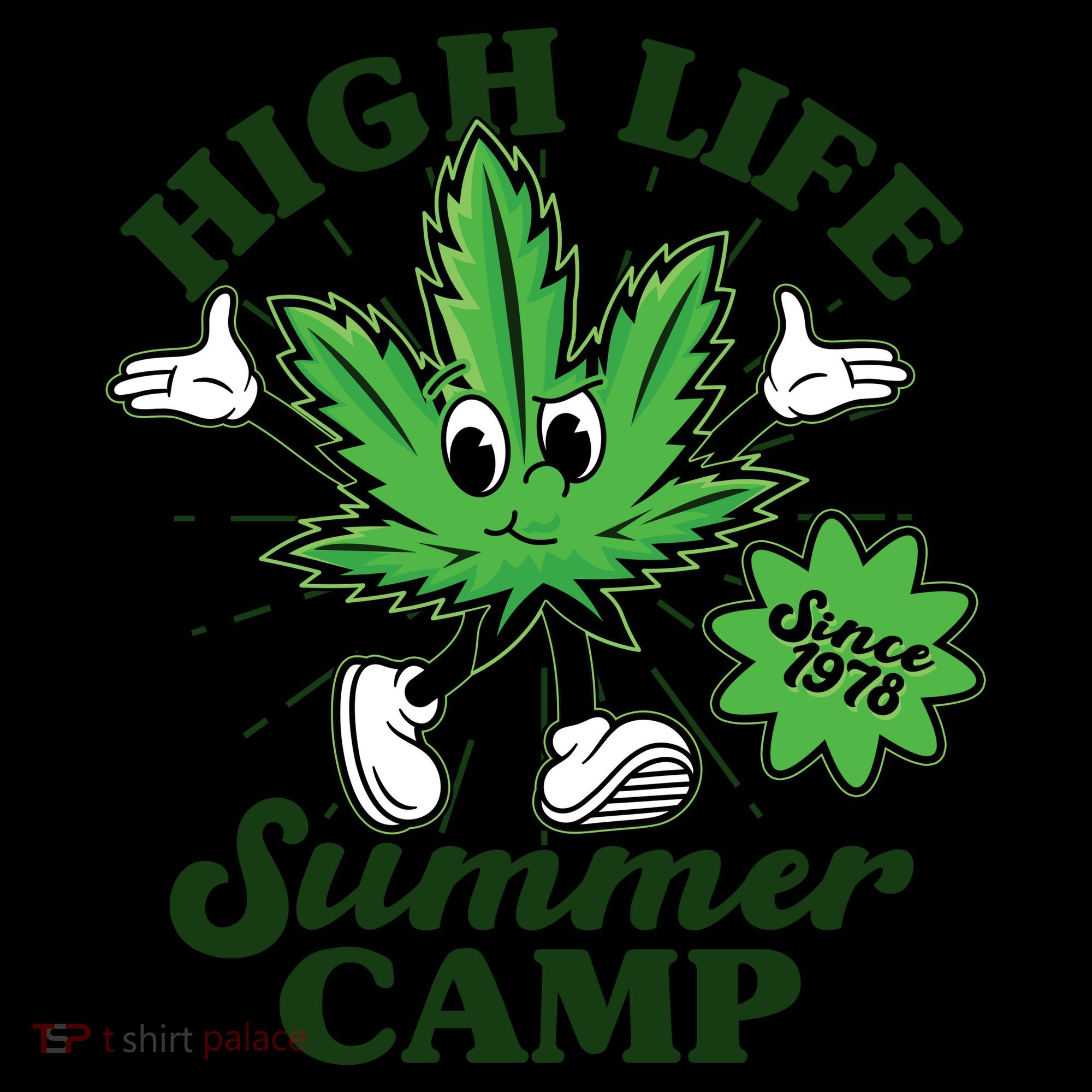 Retro High Life Summer Camp Since 1978 Coffee Mug