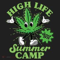Retro High Life Summer Camp Since 1978 Hat thumb 2