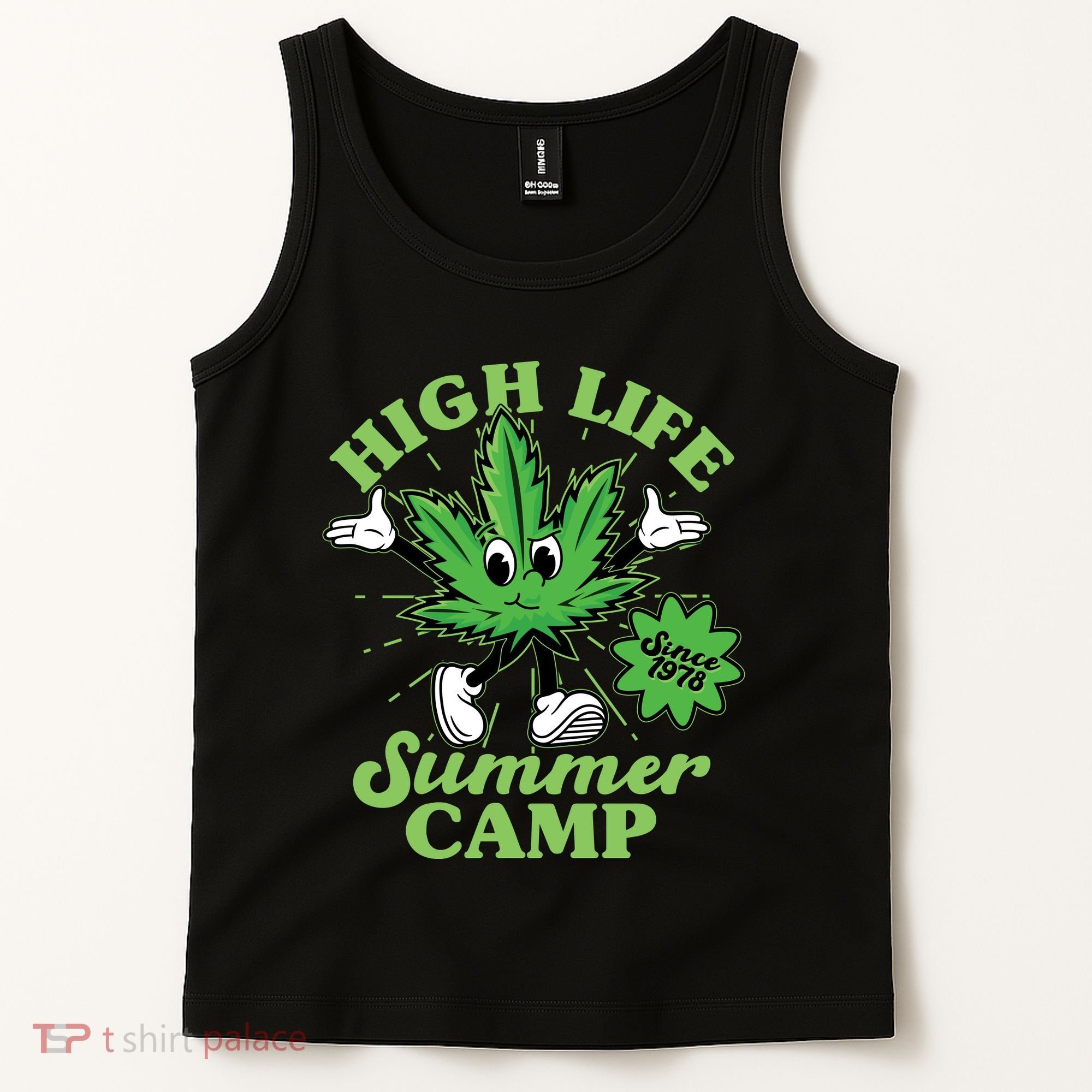 Retro High Life Summer Camp Since 1978 Tank Top