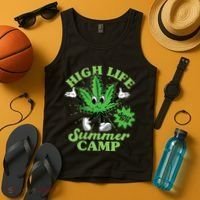 Retro High Life Summer Camp Since 1978 Tank Top thumb 4