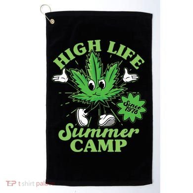 Retro High Life Summer Camp Since 1978 Golf Towel