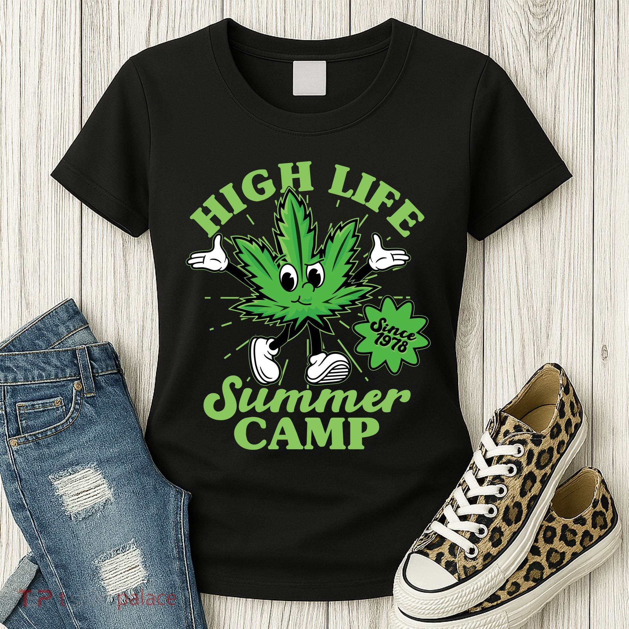 Retro High Life Summer Camp Since 1978 Women's T-Shirt