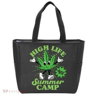 Retro High Life Summer Camp Since 1978 Tote Bag
