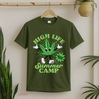 Retro High Life Summer Camp Since 1978 T-Shirt thumb 2