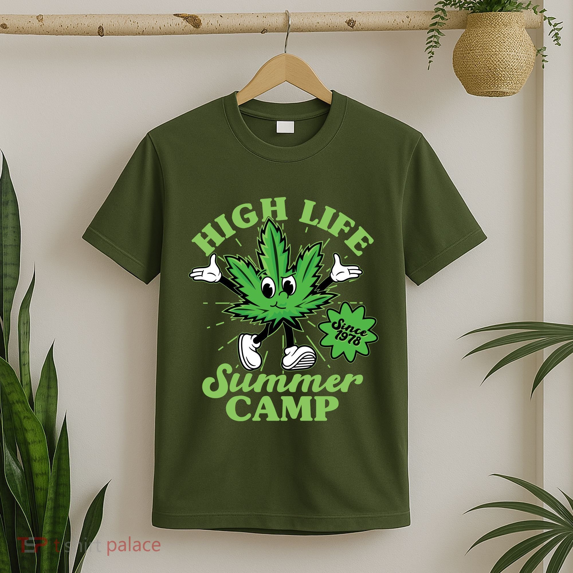 Retro High Life Summer Camp Since 1978 T-Shirt