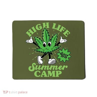 Retro High Life Summer Camp Since 1978 Mousepad