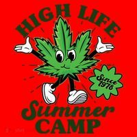 Retro High Life Summer Camp Since 1978 Santa Hat thumb 1