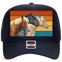 Retro Horses Lover Cute Gift Hat thumb 0