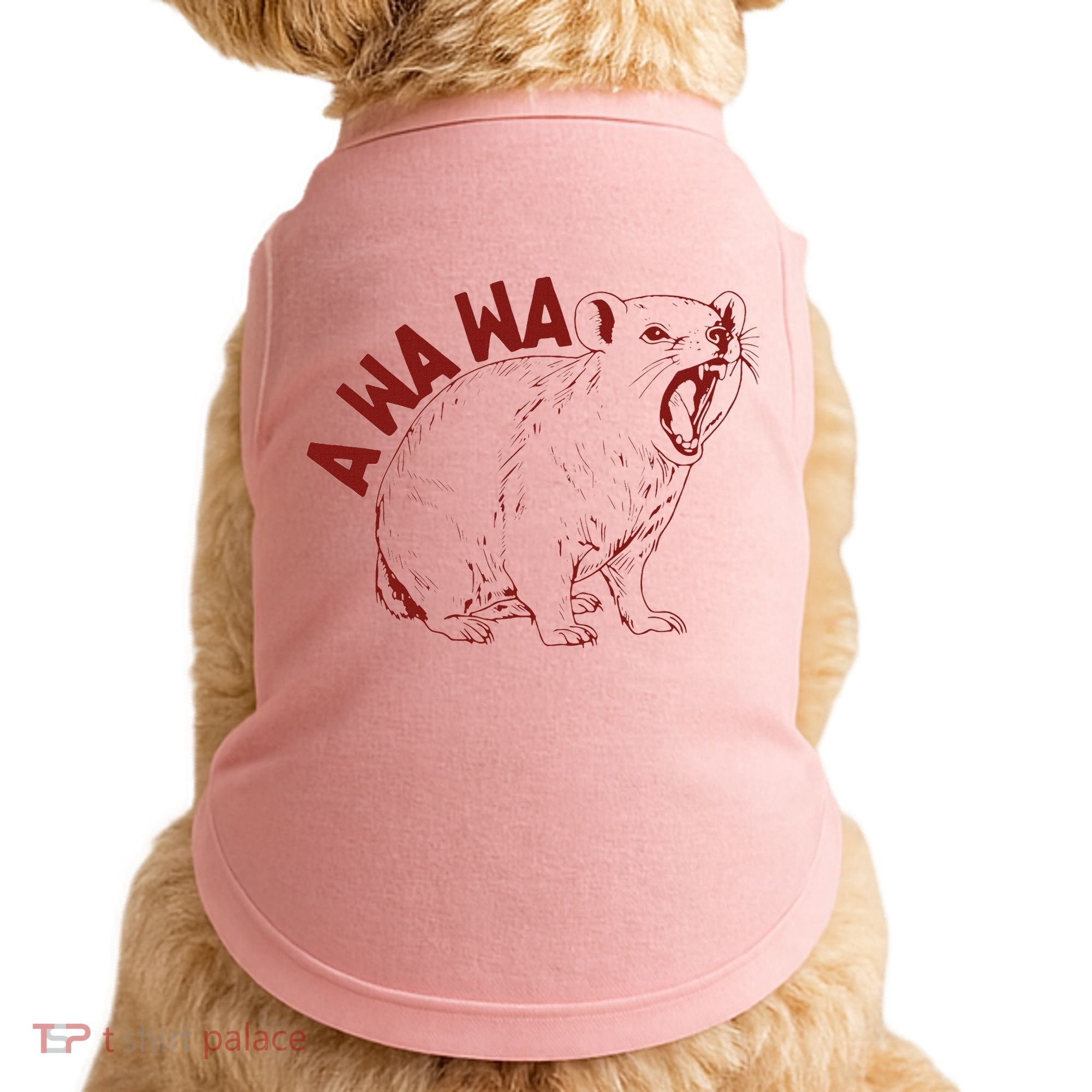 Rock Hyrax Lover Awawa Groundhog Dassi Doggie Tank