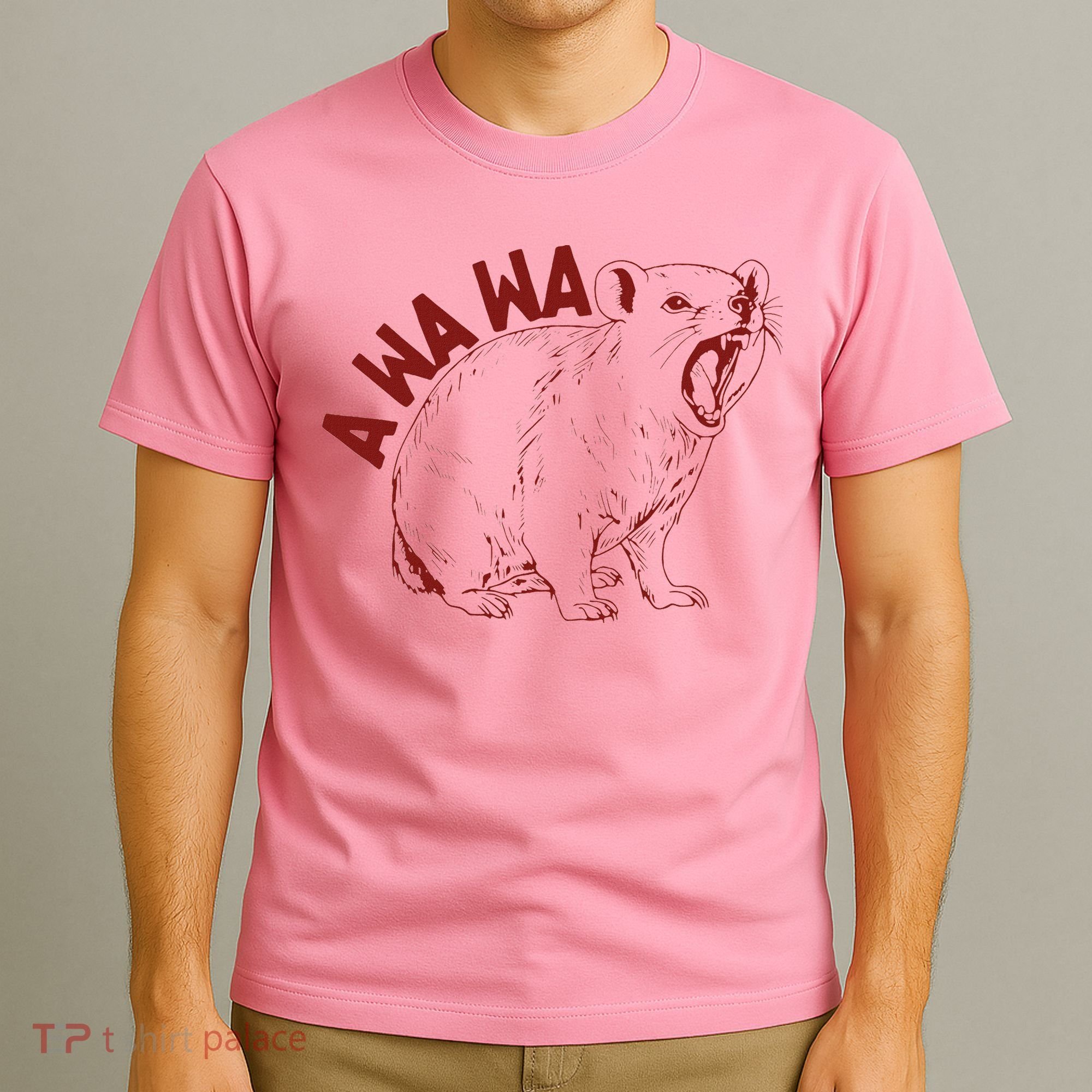 Rock Hyrax Lover Awawa Groundhog Dassi T-Shirt