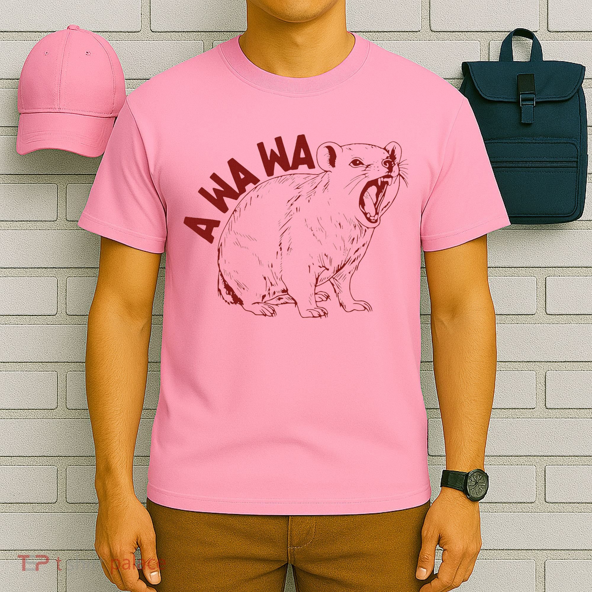 Rock Hyrax Lover Awawa Groundhog Dassi T-Shirt