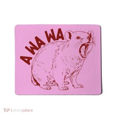 Rock Hyrax Lover Awawa Groundhog Dassi Mousepad