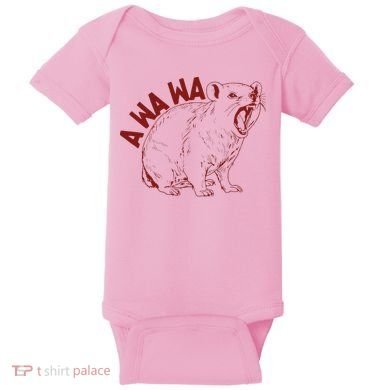Rock Hyrax Lover Awawa Groundhog Dassi Baby Bodysuit
