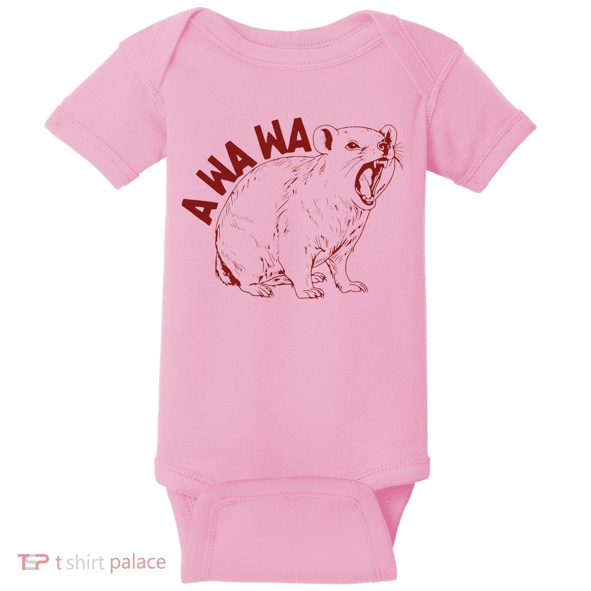 Rock Hyrax Lover Awawa Groundhog Dassi Baby Bodysuit
