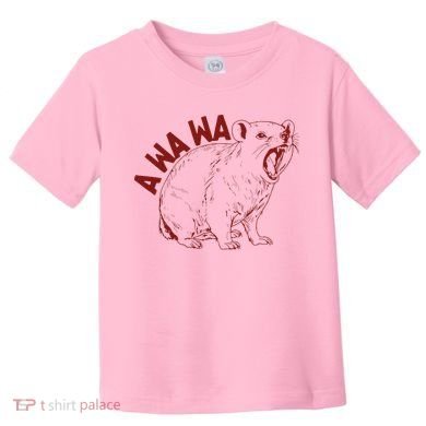 Rock Hyrax Lover Awawa Groundhog Dassi Toddler T-Shirt