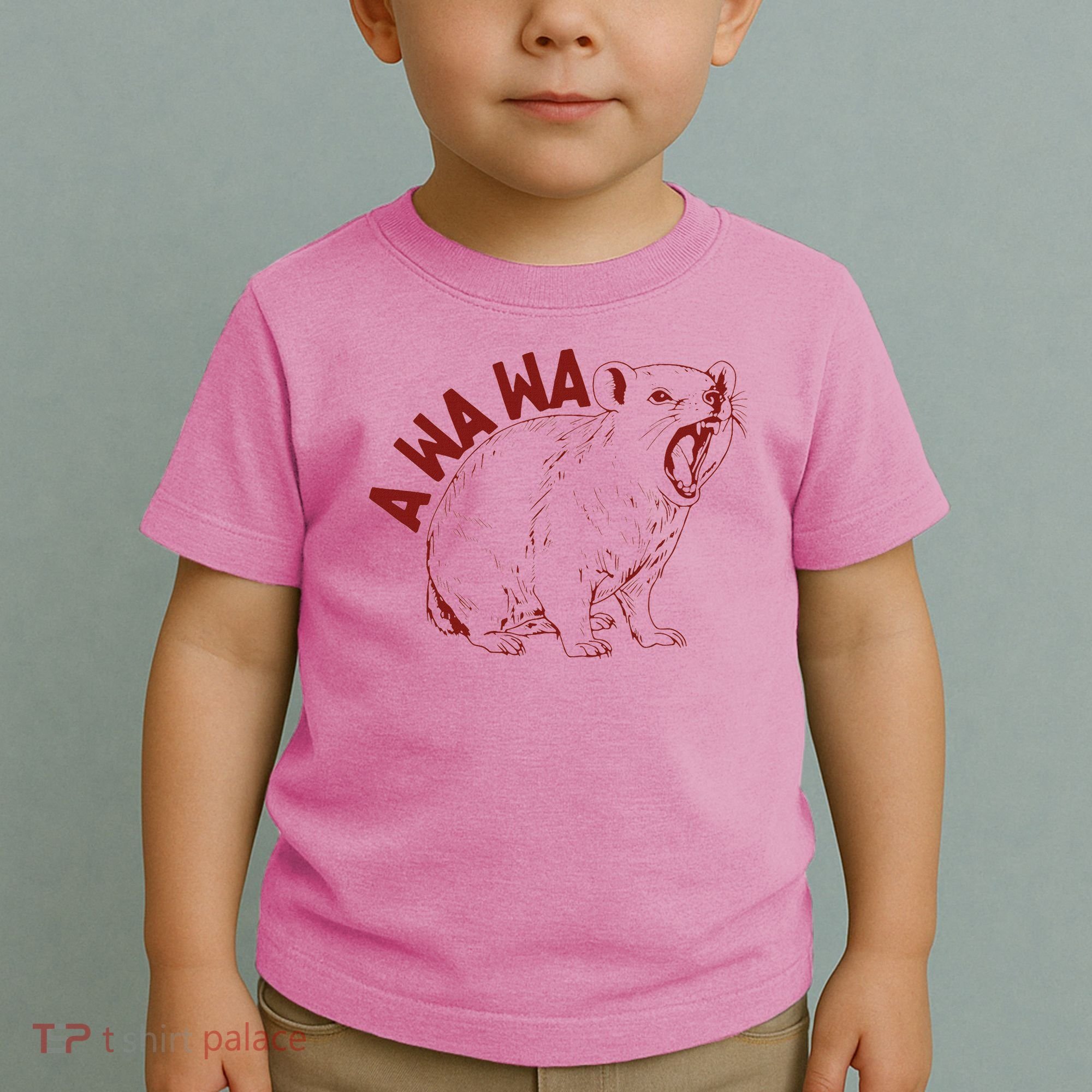 Rock Hyrax Lover Awawa Groundhog Dassi Toddler T-Shirt