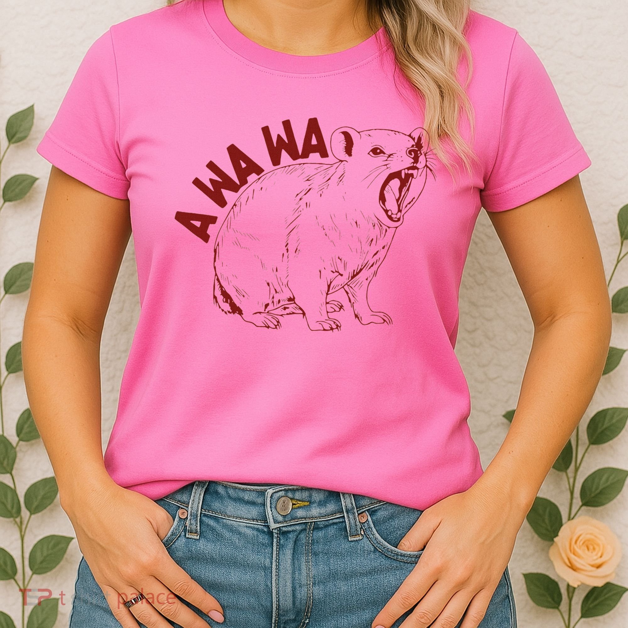 Rock Hyrax Lover Awawa Groundhog Dassi Women's T-Shirt