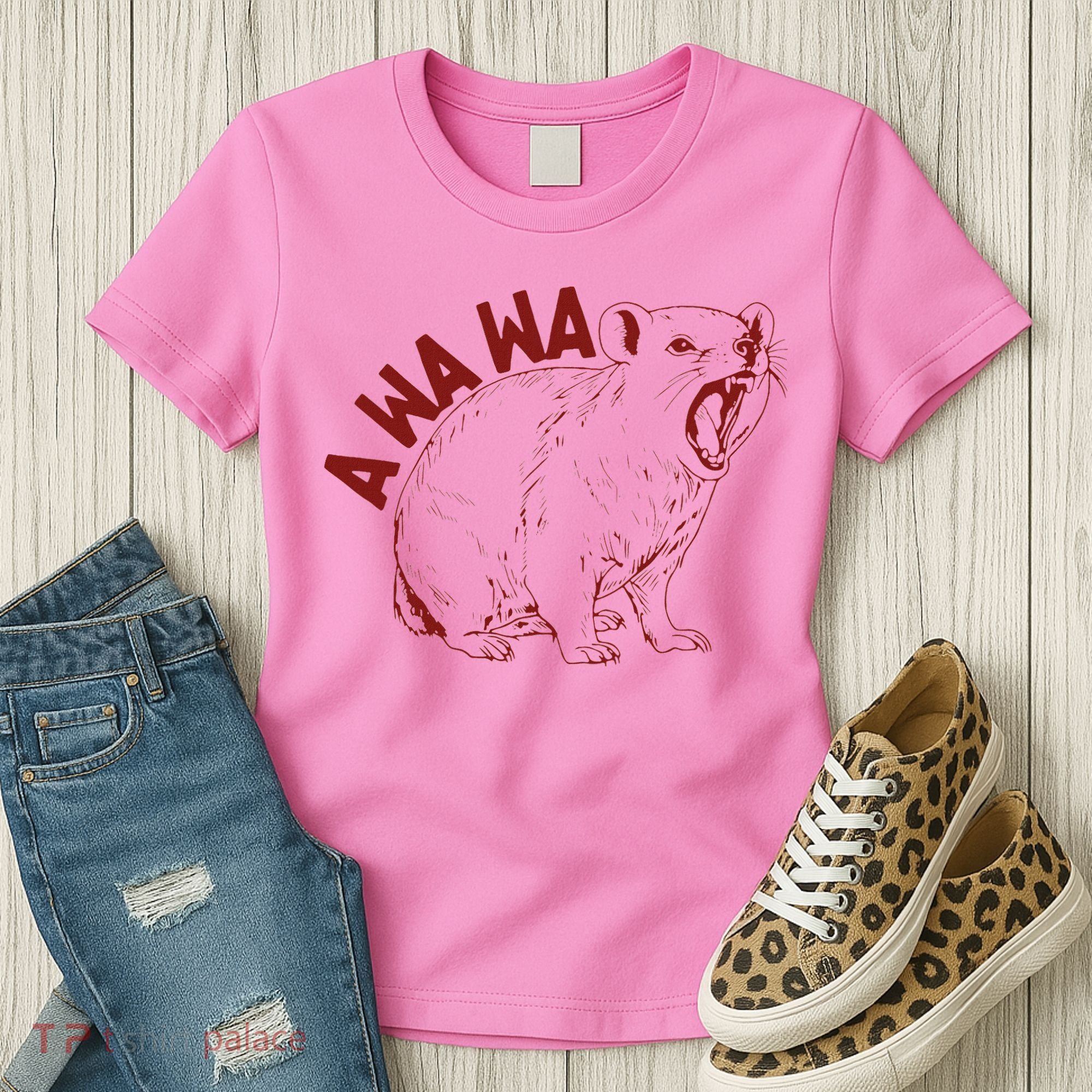 Rock Hyrax Lover Awawa Groundhog Dassi Women's T-Shirt