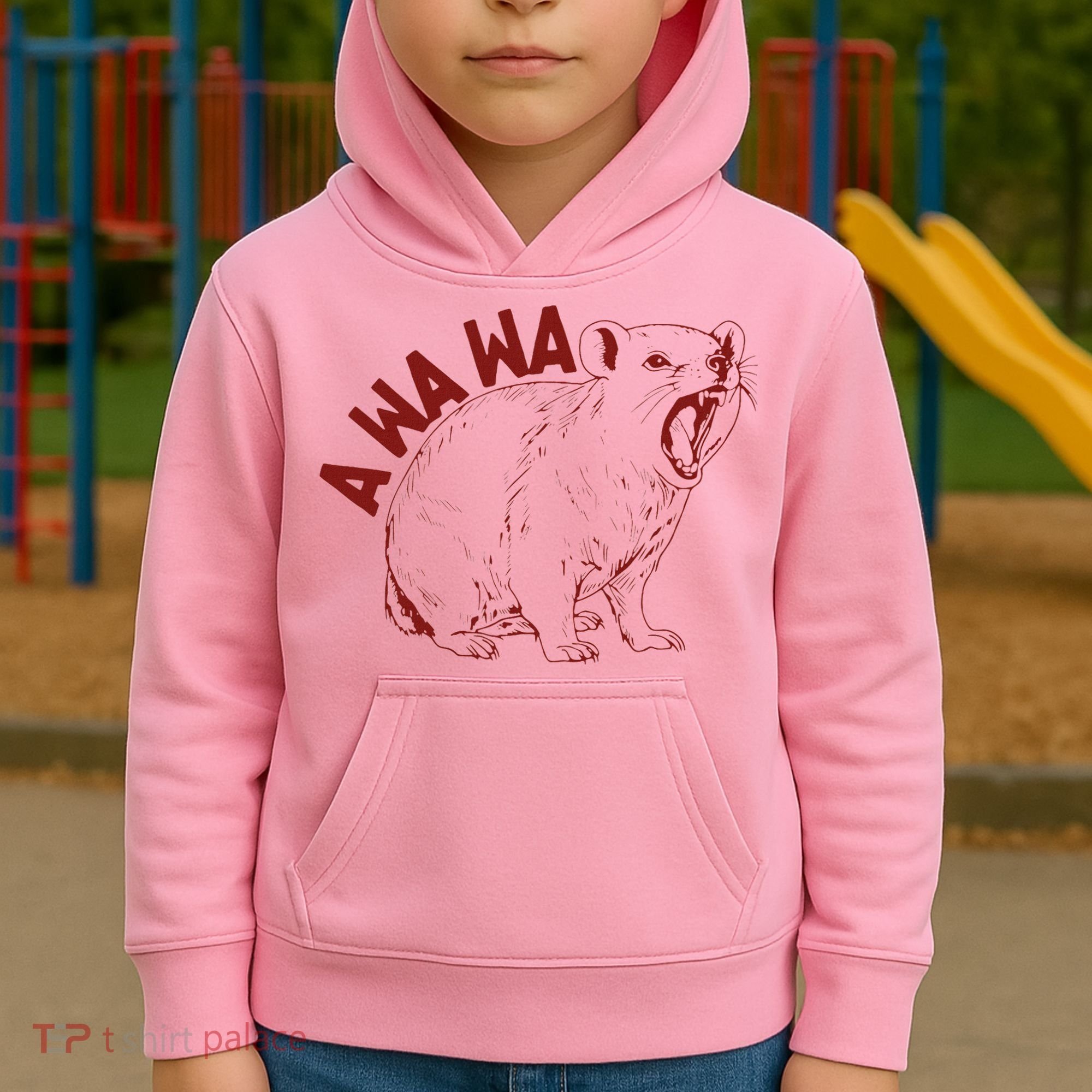 Rock Hyrax Lover Awawa Groundhog Dassi Kids Hoodie