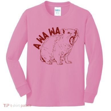 Rock Hyrax Lover Awawa Groundhog Dassi Kids Long Sleeve Shirt