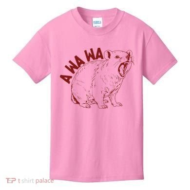 Rock Hyrax Lover Awawa Groundhog Dassi Kids T-Shirt