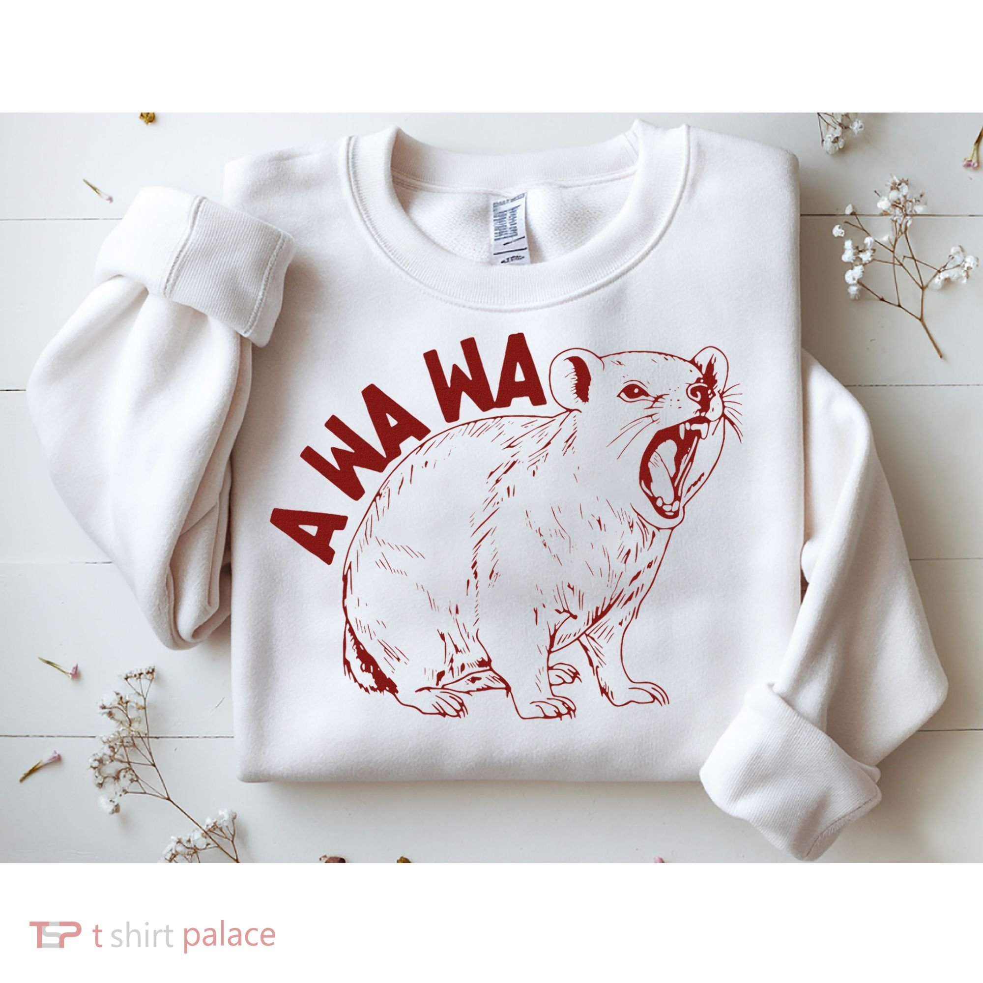 Rock Hyrax Lover Awawa Groundhog Dassi Sweatshirt