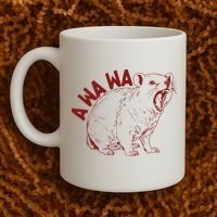 Rock Hyrax Lover Awawa Groundhog Dassi Coffee Mug thumb 2