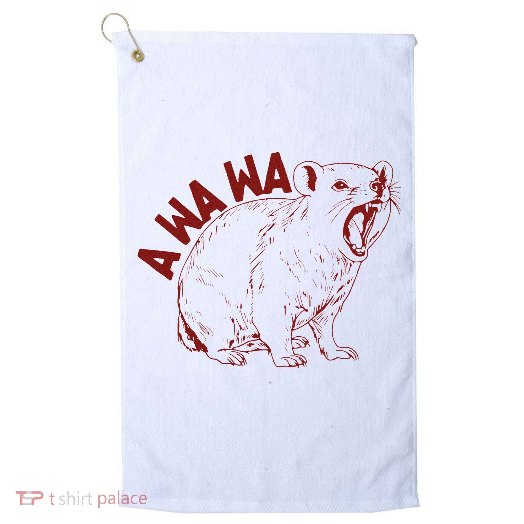 Rock Hyrax Lover Awawa Groundhog Dassi Golf Towel