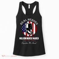 Real Heroes Million Nurse March May 12, 2022 Together We Stand Women's Tank Top thumb 0