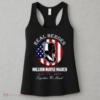 Real Heroes Million Nurse March May 12, 2022 Together We Stand Women's Tank Top thumb 3