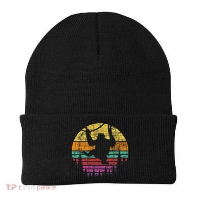 Retro Hanging Monkey Safari Jungle Animal Beanie