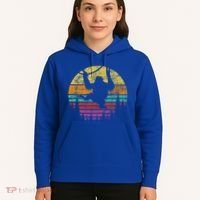 Retro Hanging Monkey Safari Jungle Animal Hoodie thumb 5