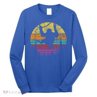 Retro Hanging Monkey Safari Jungle Animal Long Sleeve Shirt