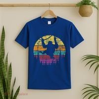 Retro Hanging Monkey Safari Jungle Animal T-Shirt thumb 2