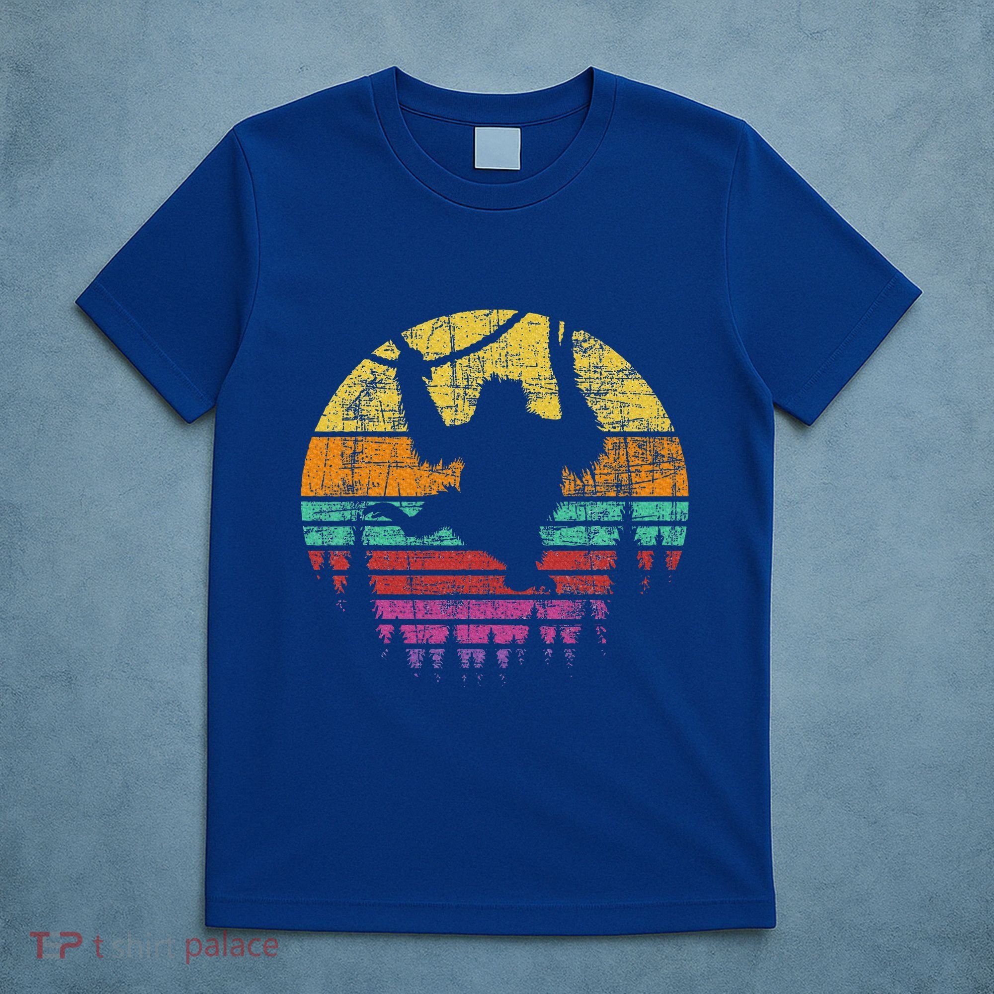 Retro Hanging Monkey Safari Jungle Animal T-Shirt