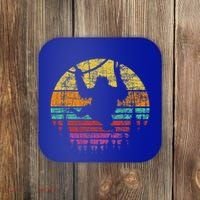 Retro Hanging Monkey Safari Jungle Animal Coaster thumb 0