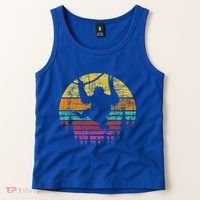 Retro Hanging Monkey Safari Jungle Animal Tank Top thumb 2