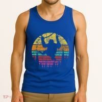 Retro Hanging Monkey Safari Jungle Animal Tank Top thumb 3