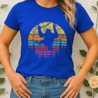 Retro Hanging Monkey Safari Jungle Animal Women's T-Shirt thumb 2
