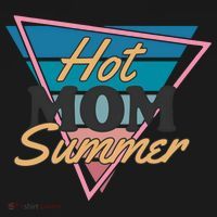 Retro Hot Mom Summer 80s Hot Mom Summer Vacation Coaster thumb 2
