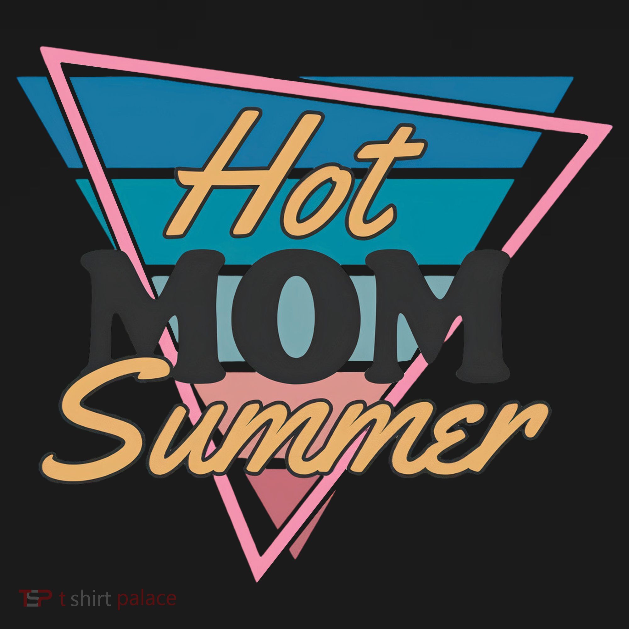 Retro Hot Mom Summer 80s Hot Mom Summer Vacation Toddler Hoodie