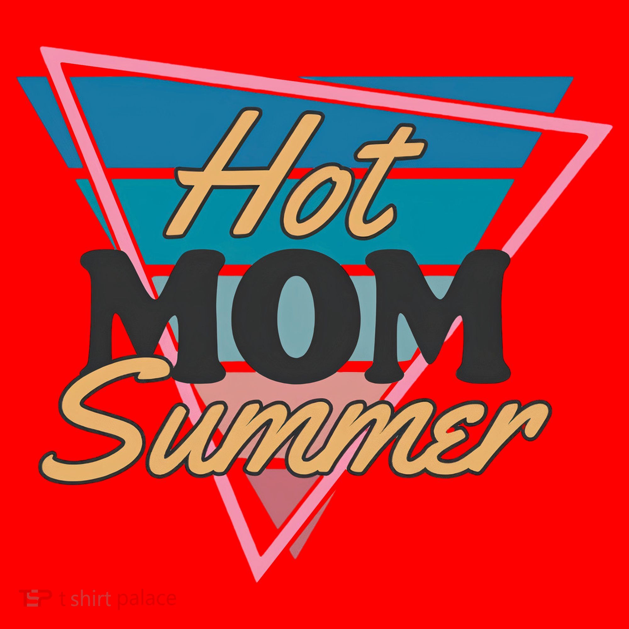 Retro Hot Mom Summer 80s Hot Mom Summer Vacation Santa Hat